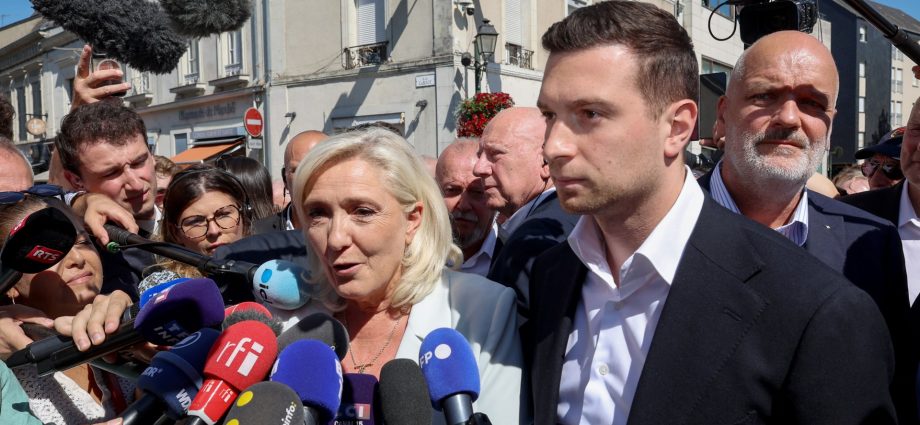 far-right-leader-le-pen-starts-campaign,-faces-mixed-reactions-in-france