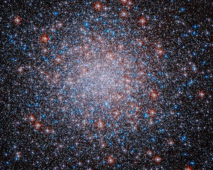 hubble-captures-star-studded-cluster