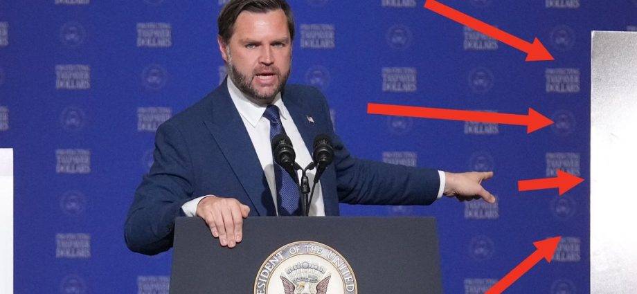 white-house-inadvertently-calls-jd-vance-a-‘dumb-ass’-after-awkward-onstage-screw-up