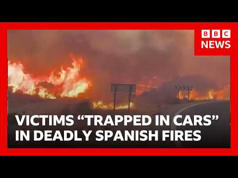 victims-“trapped-in-cars”-while-fleeing-spain’s-deadly-wildfires-|-bbc-news