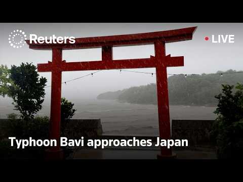 live:-heavy-rains-and-strong-winds-hit-japan’s-ishigaki-island-as-typhoon-bavi-approaches