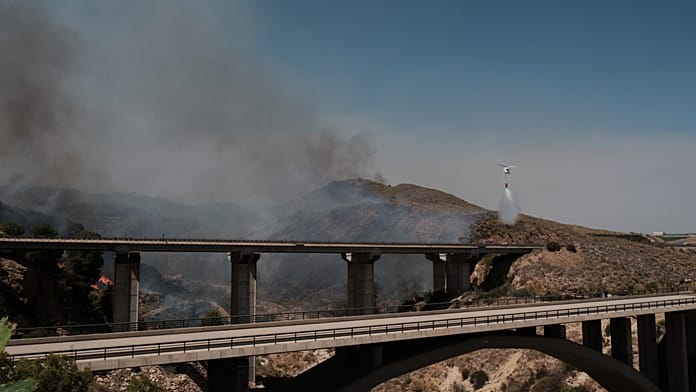 spain-wildfire:-firefighters-gain-ground-as-almeria-evacuees-return-home