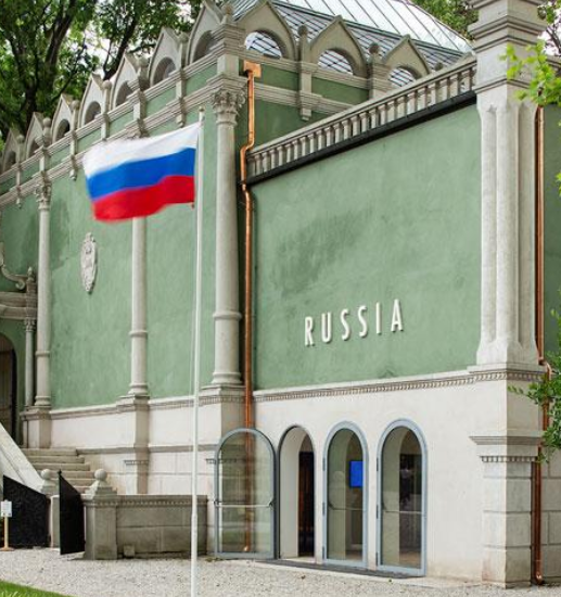 eu-says-russia’s-venice-pavilion-could-cost-biennale-e2-million-grant.-its-commissioner-is-daughter-of-fsb-general