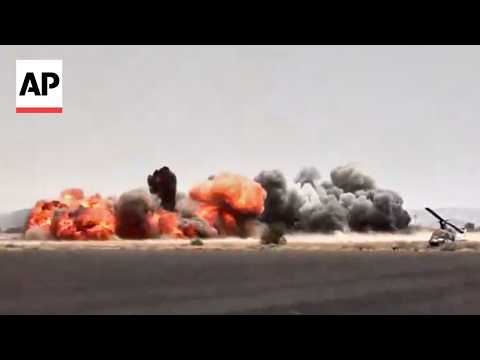 multiple-blasts-seen-at-a-yemen-airport-as-houthi-rebels-blame-saudi-arabia