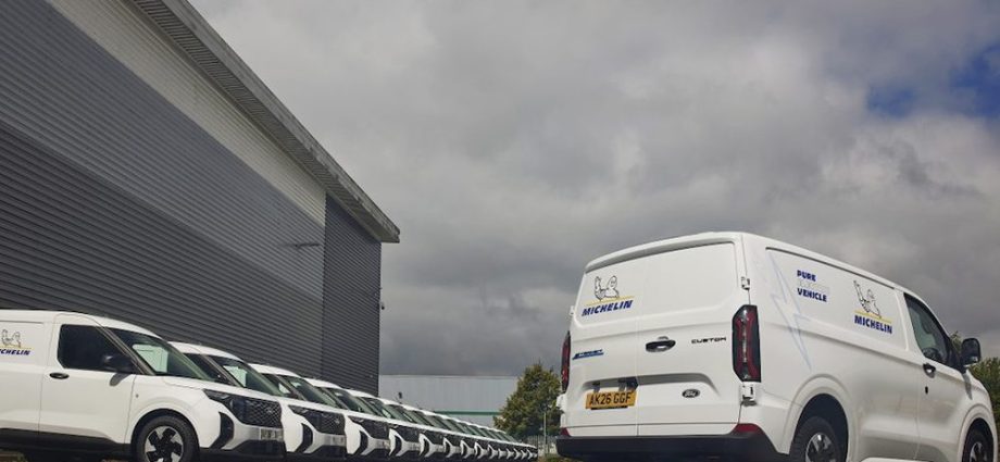 michelin-adds-19-ford-electric-vans-to-its-uk-fleet