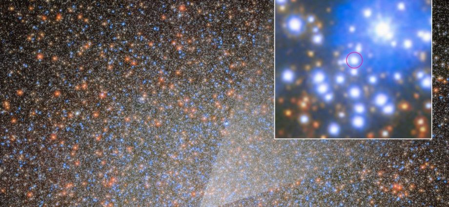The 1st of 10,000 ‘missing’ black holes in the Omega Centauri star cluster has been found by the Hubble and James Webb space telescopes