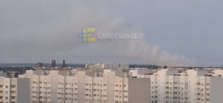 ukraine-reportedly-strikes-russian-airbase-used-to-attack-its-cities,-using-a-drone-similar-to-the-russian-shahed