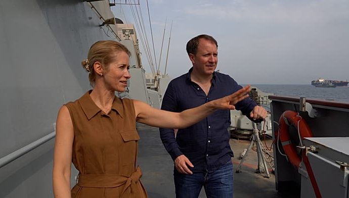 eu-foreign-policy-chief-kallas-visits-eu-naval-mission-in-the-red-sea
