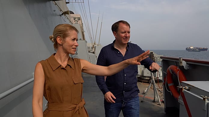 eu-foreign-policy-chief-kallas-visits-eu-naval-mission-in-the-red-sea