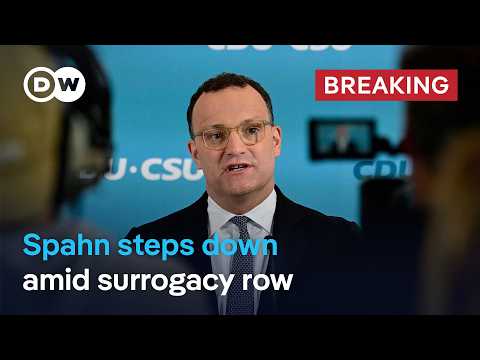 surrogacy-dispute-forces-jens-spahn-from-conservative-leadership-role-|-dw-news