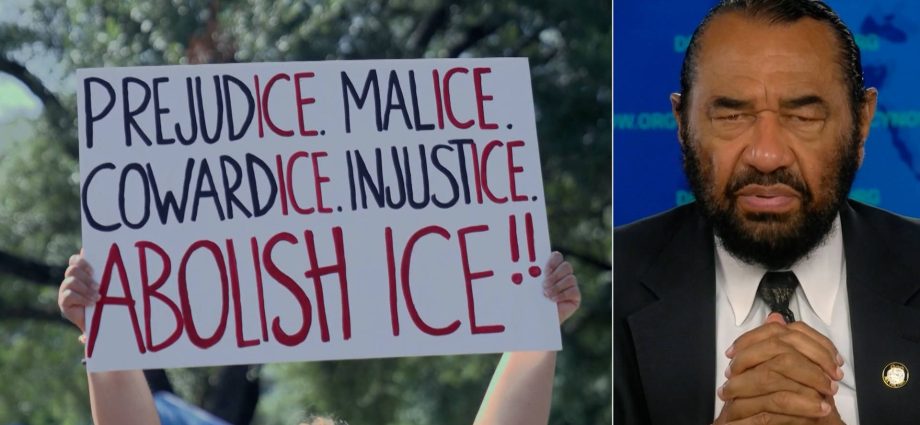 Texas Rep. Al Green Accuses The Traitor Admin of Attempting to Cover Up ICE Killings