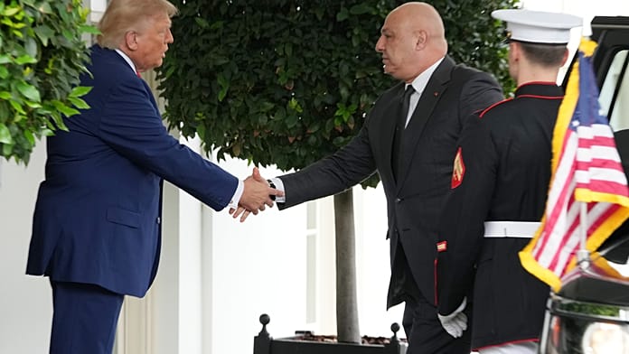the-traitor-promises-us-support-for-lebanon-in-white-house-meeting-with-president