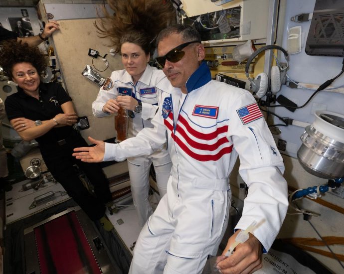 biomedical-research,-crew-swap-operations-pack-busy-day-aboard-station