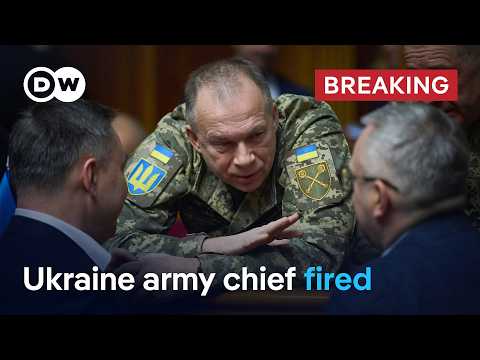 ukraine’s-military-shake-up:-zelenskyy-dismisses-commander-in-chief-syrskyi-|-dw-news