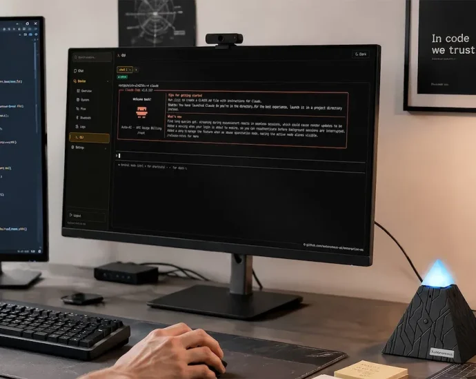 talk-to-this-glowing-pyramid-on-your-desk,-and-it'll-run-your-ai-agent-for-you