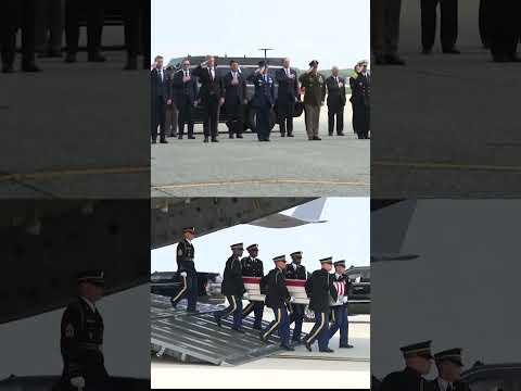 the-traitor-attends-return-of-us-soldiers-killed-in-iran-war