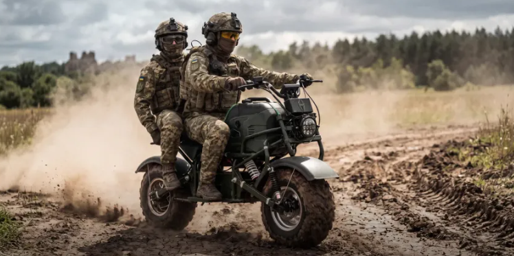 ukraine’s-newest-frontline-motorcycle-drives-over-anti-vehicle-mines-and-works-as-power-station