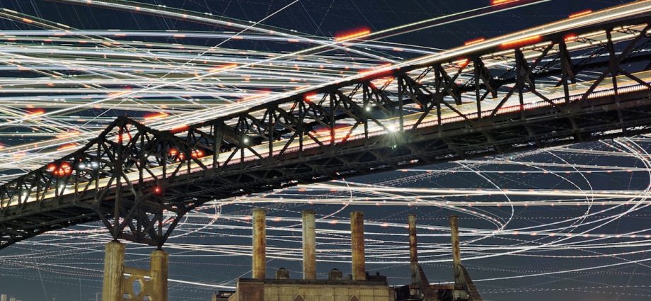 Glimpsing the hidden highways of the night sky