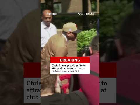 chris-brown-pleads-guilty-to-affray-after-confrontation-at-club-in-london-in-2023.-#bbcnews