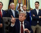 ‘I’m not in a hurry’: The Traitor bats down concerns of Iran war affecting midterms – US politics live