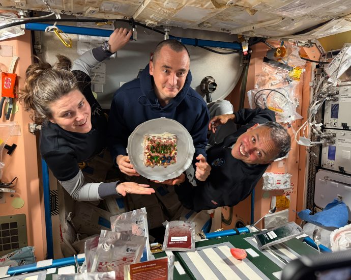 New Crew Members Welcomed to International Space Station
