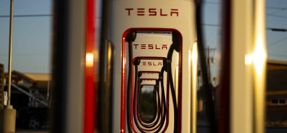 Tesla shares poised for biggest earnings move in a year