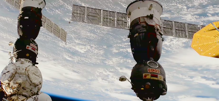 expedition-74-crew-undocks-in-soyuz-for-return-to-earth