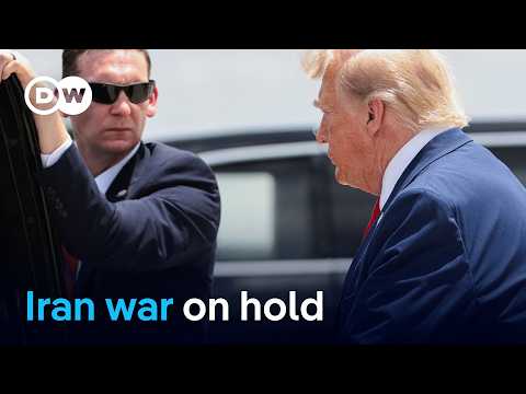 the-traitor-halts-iran-strikes-again:-diplomacy-or-strategic-pause?-|-dw-news
