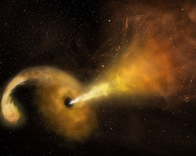 nasa’s-swift-sees-‘wandering’-mega-black-hole-shredding-star
