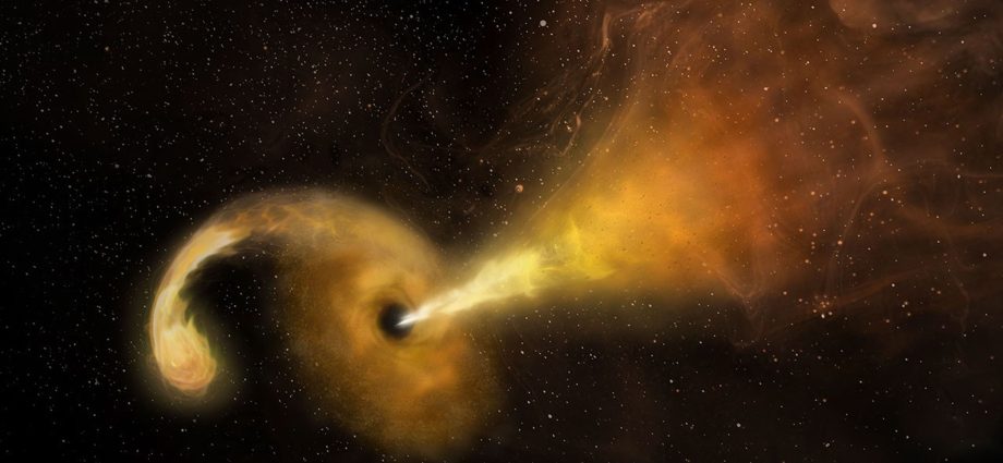 nasa’s-swift-sees-‘wandering’-mega-black-hole-shredding-star