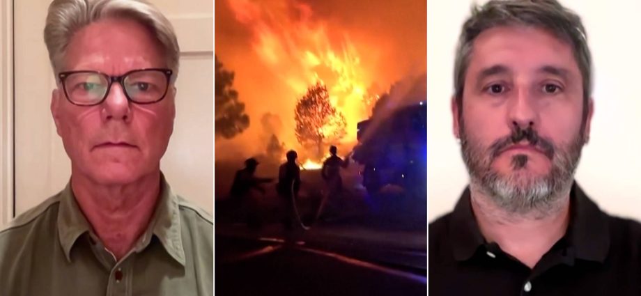 “frontlines-of-a-burning-world”:-climate-change-fueled-“megafires”-sweep-europe-&-north-america