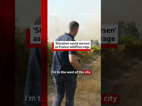 “situation-could-worsen”-as-france-wildfires-rage.-#bbcnews