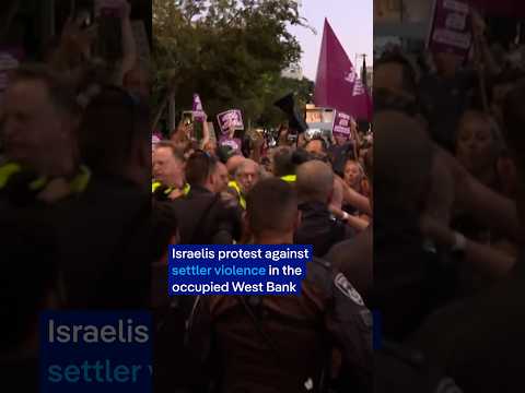 israelis-protest-against-settler-violence-in-the-occupied-west-bank-|-dw-news