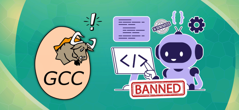gcc-compiler-bans-ai-code-contribution-but-sensibly