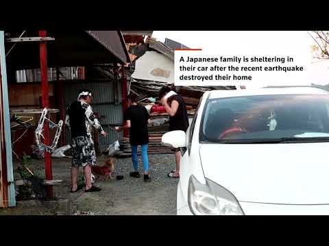 japanese-family-shelters-in-car-days-after-earthquake