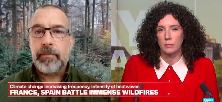 France, Spain wildfires: Climate change increasing frequency, intensity of extreme weather events
