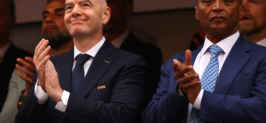 top-africa-football-leaders-back-infantino-after-fifa-selloff-scandal