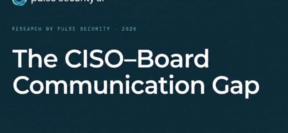 New Research: The Confidence Gap Between CISOs and Their Boards Is Real, and It’s Measurable