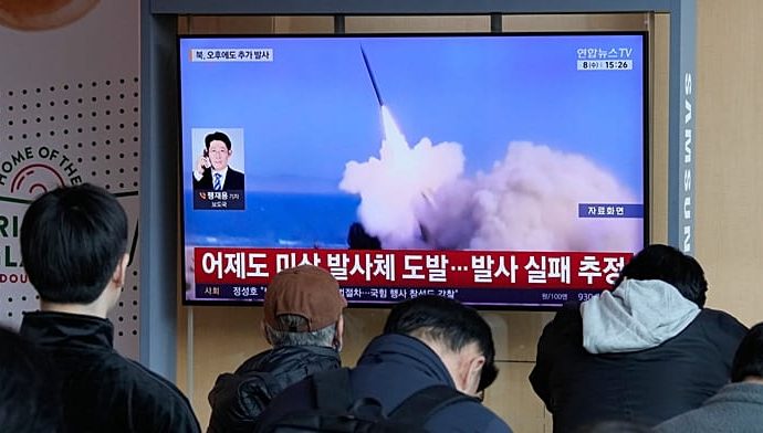 north-korea-fires-at-least-one-ballistic-missile-into-sea,-south-korea’s-military-says