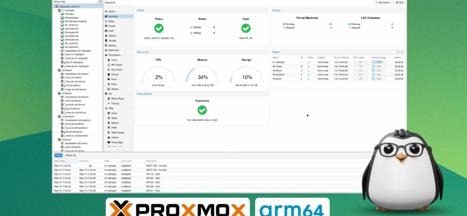 proxmox-virtual-environment-officially-runs-on-arm64,-but-your-raspberry-pi-isn’t-supported-yet