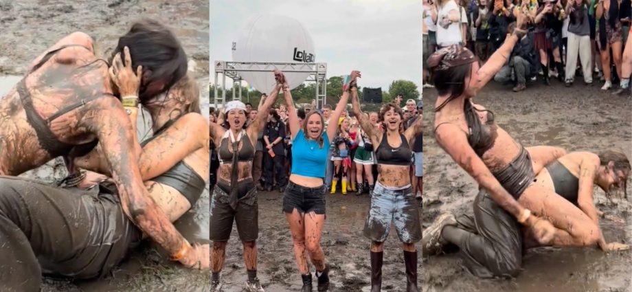 lesbian-mud-wrestling-becomes-unexpected-highlight-of-lollapalooza-as-‘hundreds-show-up’