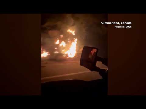 british-columbia-declares-state-of-emergency,-20,000-flee-wildfires