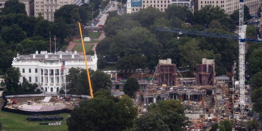 Appeals court rules The Traitor can’t build White House ballroom without congressional approval