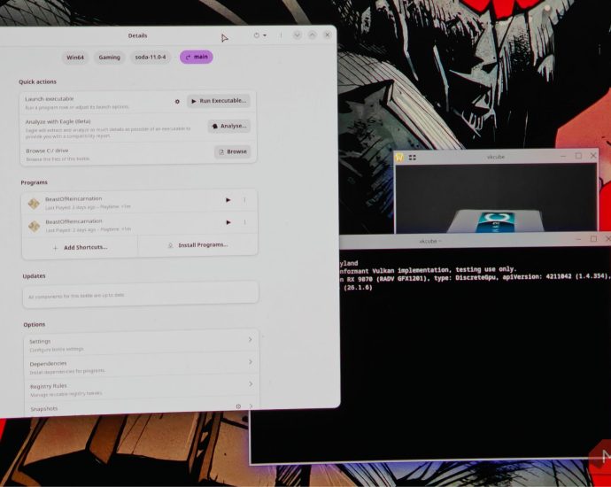 This free tool runs Windows apps on the Linux I already have — and it’s not Wine