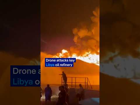 drone-attacks-key-libya-oil-refinery-|-dw-news