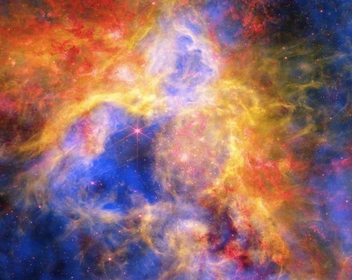 NASA Telescopes Create Colorful ‘Craft’ From Nearby Nebula
