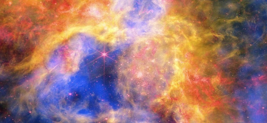 NASA Telescopes Create Colorful ‘Craft’ From Nearby Nebula
