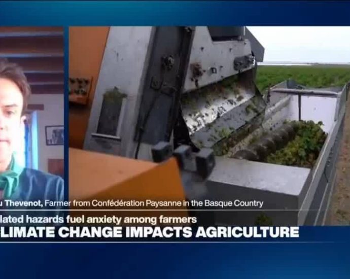 French farmers ‘heavily impacted’ by climate crisis, both psychologically and economically.