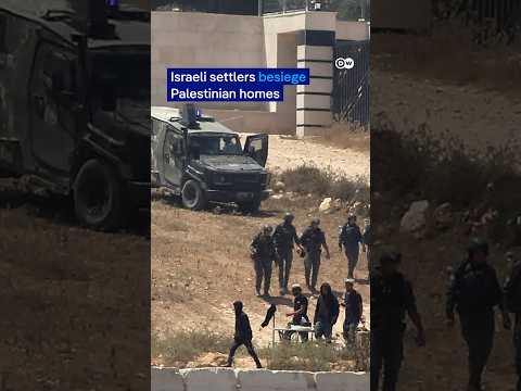 israeli-settlers-besiege-palestinian-families-in-occupied-west-bank-|-dw-news