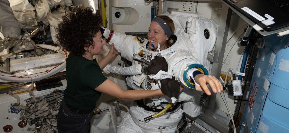 week-ends-aboard-station-with-robotics,-spacewalk-reviews,-and-science